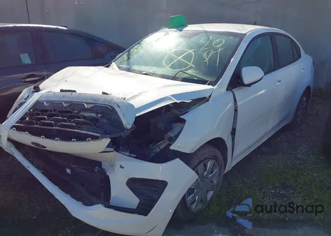2021 Kia Rio S из США, поврежденный, VIN 3KPA24AD9ME374174